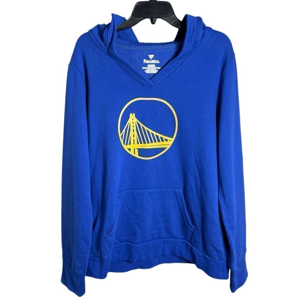 Fanatics Golden State Warriors Women's Triumphant V-Neck Hoodie Size XL